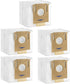 5 Pack Dust Bags For Yeedi K781+,For ECOVACS Deebot Ozmo T8, T8 Aivi, T8+ T8 AIVI+, T8MAX, N8 Pro Plus/N8 Pro, N8+ Plus, N8 Pro+, T9 AIVI T9 PRO T...
