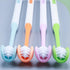 3 Sided Autism Toothbrush Three Bristles for Special Needs Adult Soft Bristles Soft and Gentle for Complete Tooth and Gum Care (PINK 1PCS)...