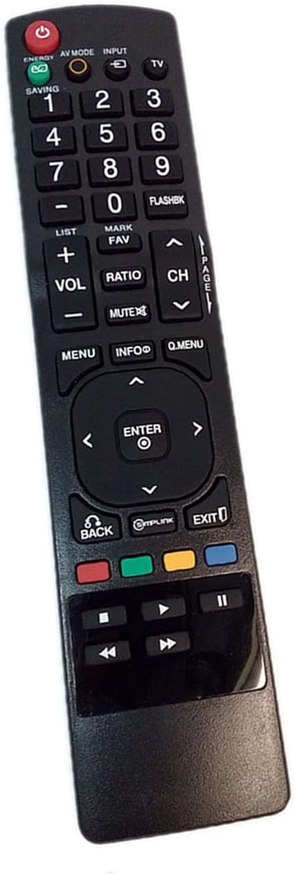 Replaced Remote Control Compatible for LG 32LD350-UB 47LS4600-UA 32LV2520 26LE5500 50PJ250 42LD452C-UA LED LCD HDTV...