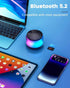 Portable Bluetooth 5.1 Speaker, IP68 Waterproof Wireless Speaker with Lights Colorful, Louder Volume, Rich Bass,TWS Pairing Bluetooth Speaker, Out...