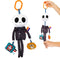 KIDS PREFERRED Disney Baby Nightmare Before Christmas Jack Skellington On The Go Activity Toy with Teether, On The Go Clip, Bell Chime, and Pull T...