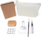 Artisan’s Watercolor Paint Making Tools Kit with Tiny Handmade Supplies Paint Making Materials - 4.7 * 4 Inch Glass Plate, 1.6 Inch Glass Muller a...