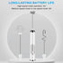 Coffee & Milk Frother Handheld Rechargeable with 3 Heads,Electric Whisk Drink Foam Mixer Handheld Mini Egg Beater for Cappuccino,Latte,Yogurt Milk...