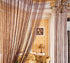 ave split Decorative Door String Curtain Wall Panel Fringe Window Room Blind Divider Tassel Screen Home 100cm*200cm (coffee18)...