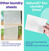 ECO Laundry Sheets - Eco-Friendly & Hypoallergenic Detergent Strips - Tropical Scent - 36pcs...