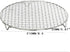 Round Barbecue Wire Rack Dia 8.5" Multi-Purpose Grill Cooling Rack BBQ Accessories Grill Net for Instant Pot/Pressure Cooker...