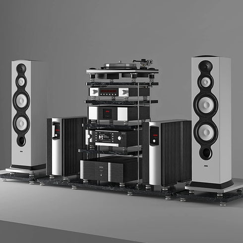 4 Piece Spring Isolation pad Shock Absorber pad Speaker Stand for HiFi amplifiers/Speakers/Turntables/Players Acoustic Isolators...