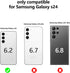 Tuokiou Clear Wallet Phone Case for Samsung Galaxy S24, Upgrade Clear Card Slot Case, Slim Fit Protective Soft TPU Shockproof Wallet Case with Cut...