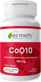 EZ Melts Dissolvable CoQ10 Supplement 100 mg, Sugar-Free, 2-Month Supply...