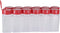 Pinnacle Mercantile (12-Pack) Square 4oz. Spice Jars w/Sifter Red Lids Empty, Reusable Containers for Herbs, Seasonings, Confectionary Toppings | ...