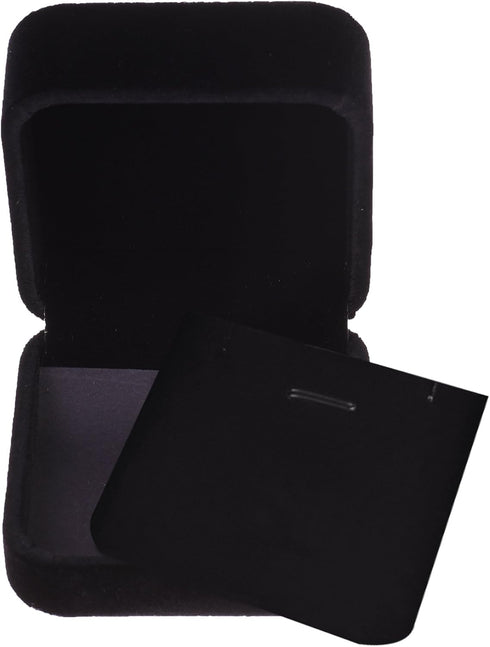 Cosmos Black Velvet Necklace Pendant Gift Box/Jewelry Box for Wedding Propose Jewelry Velvet Case...