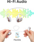 Premium Open Ear Air Conduction Headphones, Bluetooth 5.3 Wireless Earphones with Microphone, Stereo Sound Waterproof Sweatproof Sport Headsets fo...