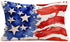 Fukeen American Flag 12x20 Inch Pillow Cover Independence Day The Stars and Stripes Watercolor USA Flag Cushion Cover Patriotic Home Decor Rectang...