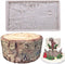 Tree Bark Fondant Impression Mat, Earth Mud Wall Texture Silicone Lace Mold Forest Party Silicone Imprint Mold Wood Cake Border Gum Paste Sugar Cr...
