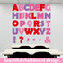 150 PCS Large 7" Font Valentines Bulletin Board Letters and Punctuation Cutouts Set, Valentine's Day Pink Red Letters Bulletin Board Decoration fo...