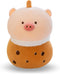 Cute Plushies Boba Pig Plush Plush Boba Plushie Kawaii Plushies Bubble Tea Pig Stuffed Animal Gift for Kids Adults (Boba Pig Plush,9 Inch)...