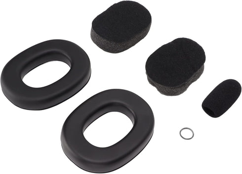 Aviation Pilot Headphones Ear Pads, Replacement Noise Reduction Protective Headset Earmuffs, for David Clark, for Avcomm, for Pilot USA, Soft Sili...