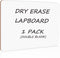 Grope Small Dry Erase Board for Students 9x12 inches Dry Erase Lap White Board Kids Dual Sided Blank Mini Whiteboard for School (Double Blank?1 Pa...