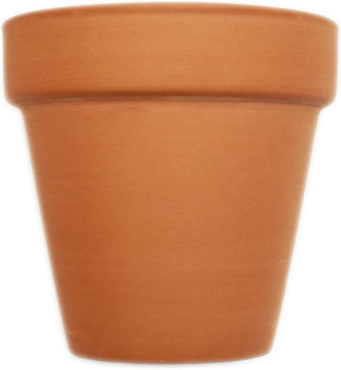 Set of 4 Archway Lawn & Garden Mini Flower Pots - 2.5" x 2.5" Terra Cotta Black Duck Brand (4)...