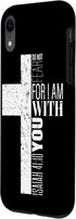 iPhone XR Bible Verse Phone Case Men Dad Isaiah 41 10 Christian Cross Case...