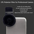 37MM Circular Universal Portable Polarizer Camera Lens CPL Filter Professional(Black)...