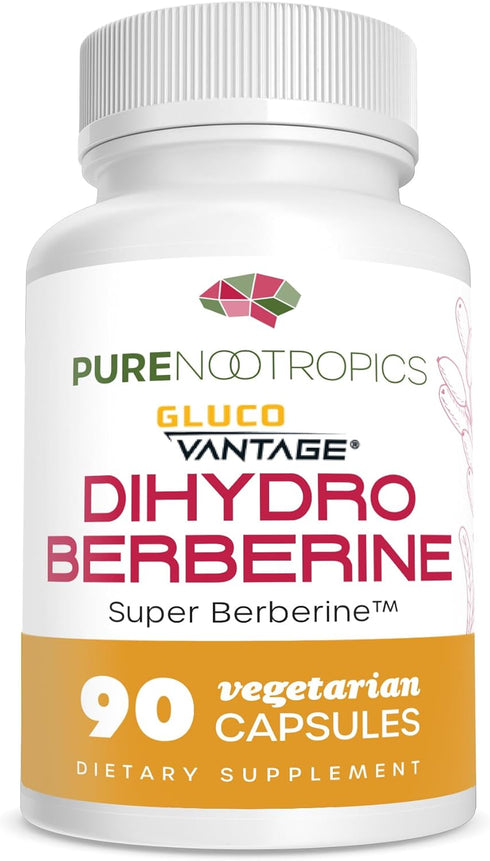 Dihydroberberine (GlucoVantage) 100 mg, 90 capsules | Super Berberine Supplement...