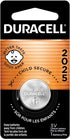 Duracell CR2025 3V Lithium Battery, Child Safety Features, 1 Count Pack, Lithium Coin Battery for Key Fob, Car Remote, Glucose Monitor, CR Lithium...