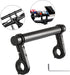 Yizhet Bike Handlebar Extender Double Extension Mount Holder Bicycle Handlebar Carbon Bracket for E-Bike...