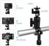 Super Clamp Camera Mount with 1/4" Screw Bike/Bicycle/Motorcycle Handlebars Mount Compatible with DSLR Camera/Gopro/LED Lights/Ronin-M/Ronin MX/Fr...