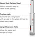 Glass Drill Bit Set, 5 pcs Diamond Drill Bits Hole Saw Bottle Extractor Remover Tool for Glass Marble Granite Fiberglass Ceramic Tile 5?16in 0.31I...
