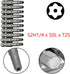 10pcs 50mm Long 1/4 Inch Hex Shank T25 Torx Head Magnetic Screw Driver Bit Set Security Tamper Proof Star 6 Point Screwdriver Kit Tools...