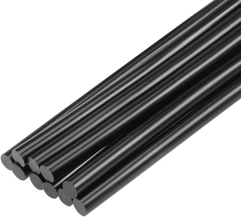 uxcell Mini Hot Glue Gun Sticks 11-inch x 0.27-inch for Glue Guns, Black 10pcs...