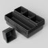 Interlocking Drawer Organizer Bins, Durable Plastic, Various Sizes for Custom Layout Design, Great for Desk Drawer, Tool Box or Garage Organizatio...