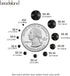 Beadsland Hotfix Rhinestones, 2880pcs Flatback Crystal Rhinestones for Crafts Clothes DIY Decoration, Black, SS10, 2.7-2.9mm...