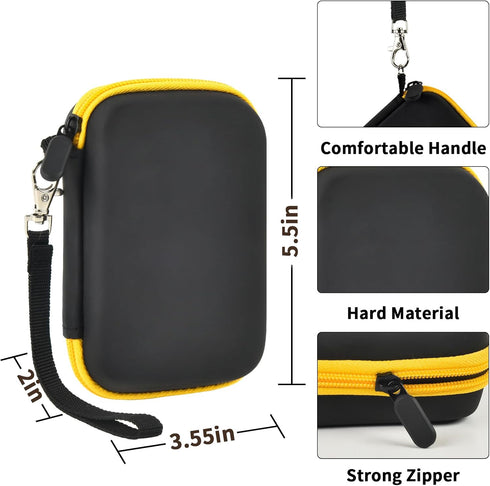 PAIYULE Case Compatible with DeWALT Powerbank 10000MAH, Battery Charger Storage Holder Organizer, Power Bank Carrying Bag Cover with Mesh Bag Fits...