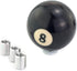 Black 8 Billiard Style Shift Stick Knob, Ball Shape Car Gear Shifter Handle Fit Most Manual Automatic Transmissions...