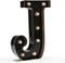 Light Up Black Alphabet Marquee Letters Sign LED Marquee Number Lights Sign for Night Light Home Bar Christmas Lamp Wedding Party Birthday Decorat...