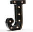 Light Up Black Alphabet Marquee Letters Sign LED Marquee Number Lights Sign for Night Light Home Bar Christmas Lamp Wedding Party Birthday Decorat...