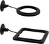 OIIKI 2 Pack Fish Feeding Ring, Aquarium Fish Floating Food Feeder, Square Shape with Suction Cup(Black)...