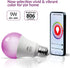 LED Color Changing Lights, Compatible with Alexa & Google Assistant, RGBW 2700K-6500K, 60 Watt Equivalent Multicolor, Dimmable with App, A19 E26, ...
