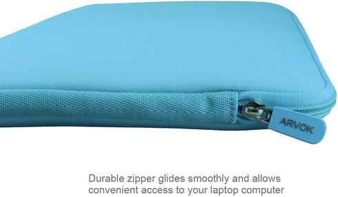 Arvok 11 11.6 12 Inch Laptop Sleeve Case for MacBook Air 12, Water-Resistant Neoprene Notebook Computer Tablet Sleeve, Carrying Bag Cover for Chro...