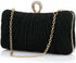 Clutch Purse for Women Pleated Glitter Evening Clutch Purses with Rhinestone Evening Bag for Bridal Wedding Party...