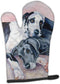 Caroline's Treasures 7164OVMT Black and Harlequin Great Dane Oven Mitt Heat Resistant Thick Oven Mitt for Hot Pans and Oven, Kitchen Mitt Protect ...
