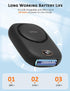 Mini Fan Mini Handheld Fan Portable Fans USB Rechargeable, Personal Desk Fan Multifunctional with Strong Airflow, LED Smart Display and 3 Speed Ad...