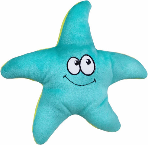 SmartPetLove Tender-Tuffs Easy Grab - Small Squeaky Soft Plush Starfish Dog Toy - Great for Puppies and Adult Dogs...