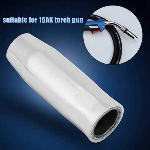 11PCS Contact Nozzle Tip Holder, Mig Welding Torch Accessory Kit, Tips Holder Difuser for 15AK Torch Guns...