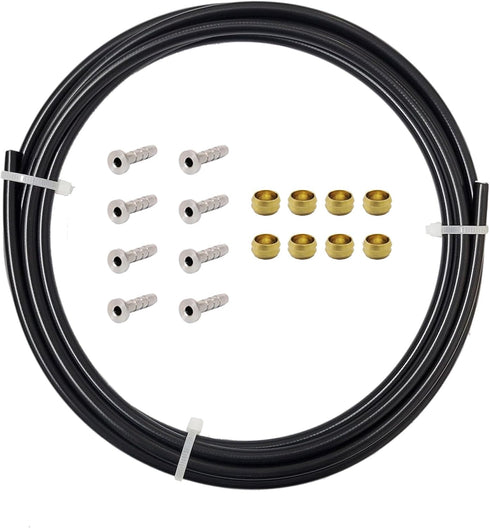 Hydraulic Disc Brake Hose Repair Kit 3 Meters Hose Olive Inset Compatible with BH90 MTB Bike Brake...