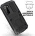 Samsung Galaxy S22 Plus Aluminum Metal Bumper Silicone Case with Stand, Water Resistant, Heavy Duty Rugged, Built-in Screen Protector, Black...
