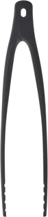 STAUB Tongs, 12.25-inch, Great for Flipping or Turning Foods, Durable BPA-Free Matte Black Silicone, Safe for Nonstick Cooking Surfaces...