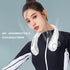 Portable Neck Fan?USB Rechargeable Personal Fan?3000 mAh Battery Operated, 3 Speeds Adjustment,Ultra Quiet, Suitable for Home, Office, Travel, Spo...